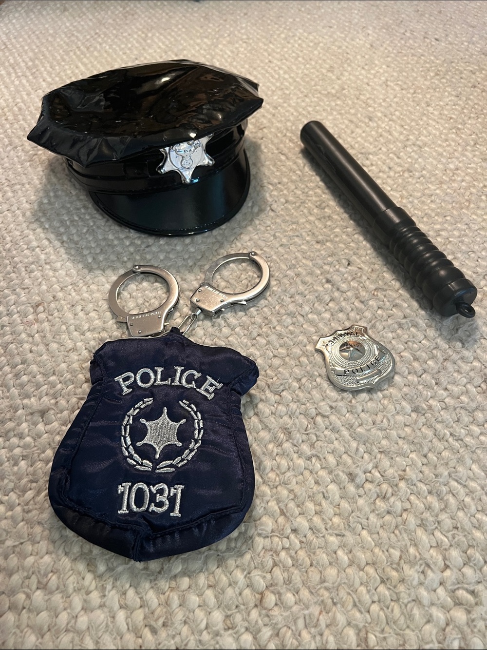Police 👮 Halloween Accessories Set